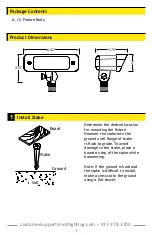 Preview for 3 page of Volt VFL-4007-4-BBZ Installation Instructions Manual