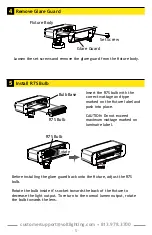 Предварительный просмотр 5 страницы Volt VFL-4007-4-BBZ Installation Instructions Manual