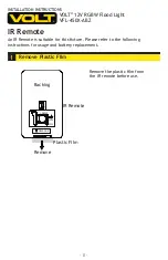 Preview for 8 page of Volt VFL-450X-ABZ Installation Instructions Manual