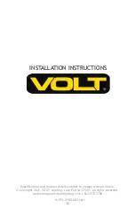 Preview for 12 page of Volt VFL-450X-ABZ Installation Instructions Manual