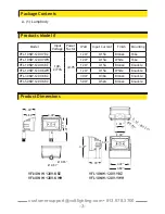 Предварительный просмотр 3 страницы Volt VFLE-120V Series Manual