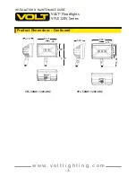 Preview for 4 page of Volt VFLE-120V Series Manual