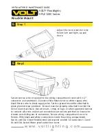 Preview for 6 page of Volt VFLE-120V Series Manual