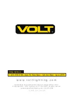 Preview for 8 page of Volt VFLE-120V Series Manual