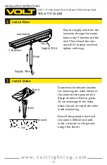 Предварительный просмотр 8 страницы Volt VHS-6719-25-BBZ Installation Instructions Manual