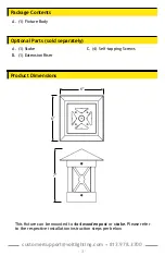 Preview for 3 page of Volt VPL-1011-4-BBZ Installation Instructions Manual