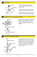 Preview for 5 page of Volt VPL-1012-4-BBZ Installation Instructions Manual