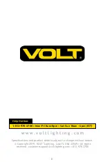 Preview for 5 page of Volt VPL-1012-BBZ Installation Instructions