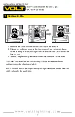 Preview for 8 page of Volt VPL-1019-26-4-BBZ Installation Instructions Manual