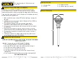 Предварительный просмотр 2 страницы Volt VPL-1039-BXX Installation Instructions