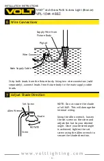 Предварительный просмотр 6 страницы Volt VPL-1044-4-BBZ Installation Instructions Manual