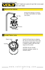 Предварительный просмотр 4 страницы Volt VPL-1047-4-BBZ Installation Instructions Manual