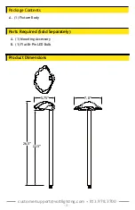 Предварительный просмотр 3 страницы Volt VPL-1050-4-BBZ Installation Instructions Manual