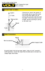 Preview for 4 page of Volt VPL-370 Series Installation Instructions Manual