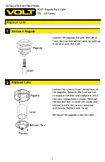 Preview for 6 page of Volt VPL-370 Series Installation Instructions Manual