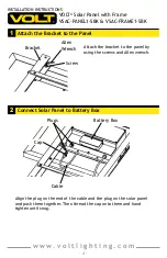 Предварительный просмотр 4 страницы Volt VSAC-PANEL1-SBK Installation Instructions Manual