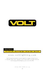 Preview for 8 page of Volt VSAL-9001-25-BBZ Installation Instructions Manual