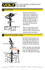 Preview for 4 page of Volt VSAL-9003-BBZ Installation Instructions Manual