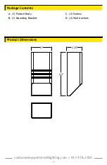 Предварительный просмотр 3 страницы Volt VSDL-6012-PBK Installation Instructions Manual