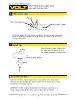 Preview for 6 page of Volt VSM-2407 Installation Instructions Manual