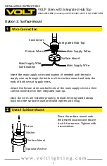 Preview for 6 page of Volt VSM-2408-0-BBZ Installation Instructions Manual