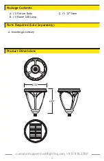 Предварительный просмотр 3 страницы Volt VSPL-1047-BBZ Installation Instructions Manual