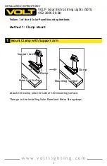 Preview for 4 page of Volt VSSI-2005-50-BK Installation Instructions Manual
