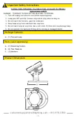 Preview for 3 page of Volt VUL-6803-25-BBZ Installation Instructions Manual