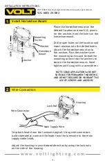 Предварительный просмотр 4 страницы Volt VUL-6803-25-BBZ Installation Instructions Manual