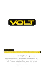 Предварительный просмотр 8 страницы Volt VUL-711-BBZ Installation Instructions Manual