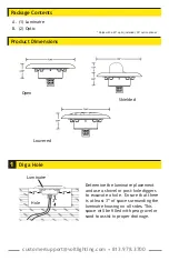 Предварительный просмотр 3 страницы Volt VWL-55 Series Installation & Maintenance Manual