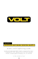 Preview for 5 page of Volt VWL-703-BBZ Installation Instructions