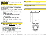 Предварительный просмотр 2 страницы Volt VWL-705-BBZ Installation Instructions