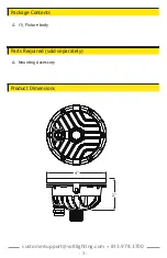 Preview for 3 page of Volt VWL-7124-BBZ Installation Instructions Manual