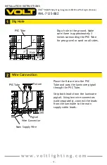 Предварительный просмотр 4 страницы Volt VWL-7125-BBZ Installation Instructions Manual