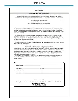 Preview for 25 page of VOLTA 4510 PRIMEROSE YELLO Manual