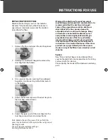 Preview for 5 page of VOLTA Campus U4700 Instruction Manual