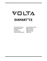 Preview for 1 page of VOLTA Diamant CE Operating Instructions Manual