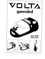 Preview for 1 page of VOLTA Gemini 2810 Manual