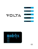 VOLTA Modelys U6210 Manual preview