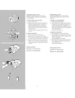 Preview for 13 page of VOLTA Sprite U3705 Directions For Use Manual