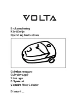 VOLTA U 416 Operating Instructions Manual preview