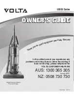 Preview for 1 page of VOLTA U2950 Series Owner'S Manual