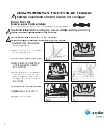 Preview for 6 page of VOLTA U2950 Series Owner'S Manual