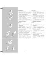 Preview for 8 page of VOLTA U7301 Directions For Use Manual