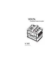 Предварительный просмотр 1 страницы VOLTA V-385 Instruction Manual