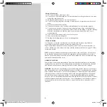 Preview for 4 page of VOLTA VORTEX U4015F Instruction Manual