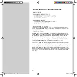 Preview for 10 page of VOLTA VORTEX U4015F Instruction Manual