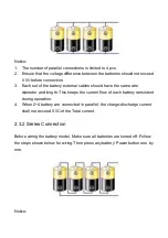 Предварительный просмотр 8 страницы Voltacon ESS12100 User Manual