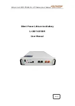 Voltacon Li-2021 48100R User Manual предпросмотр